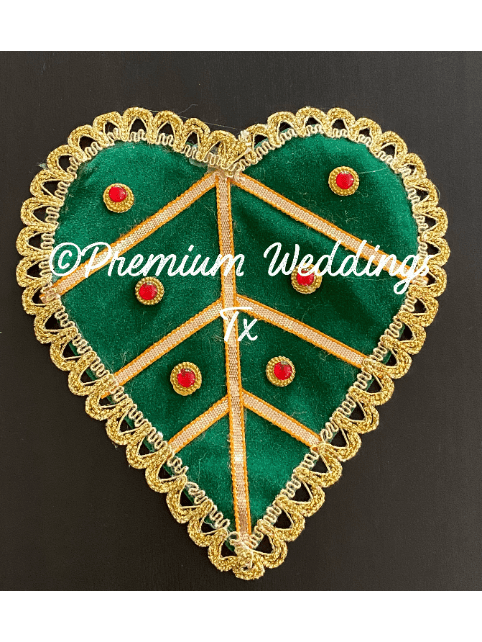 Assorted Embellished Paan Ka Patta - Premium Weddings TX