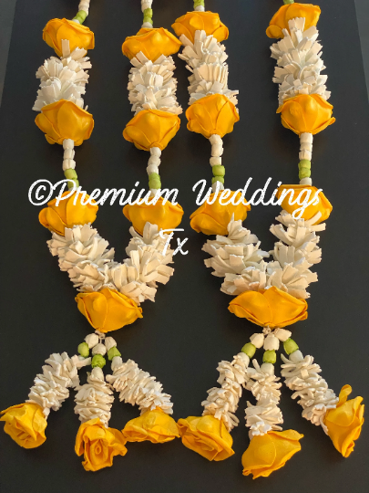 Yellow Rose Artificial Garland, Gajra Haar, Varmala, Garland, Rose Garlands, Flower Garlands, Artificial Garlands, Dulha Garland, Dulhan Garland, Shaadi Varmalaa, Varmalaa, Shaadi Haar, Shaadi Garlands, Gajra Garlands, Handmade Gajra Haar, Handmade Varmalaa, Handmade Haar, Handmade Shaadi Garlands, Handmade Garlands 