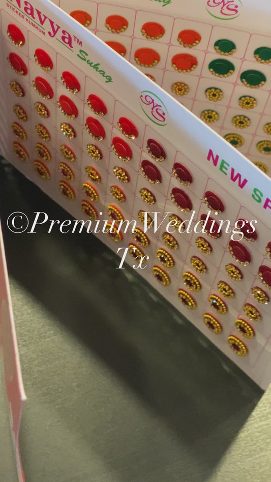 Designer Bindi Book - Assorted Colors & Designs