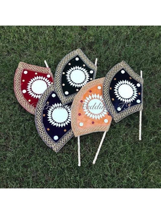 Handheld Decorative Fan - 1 Fan - Premium Weddings TX