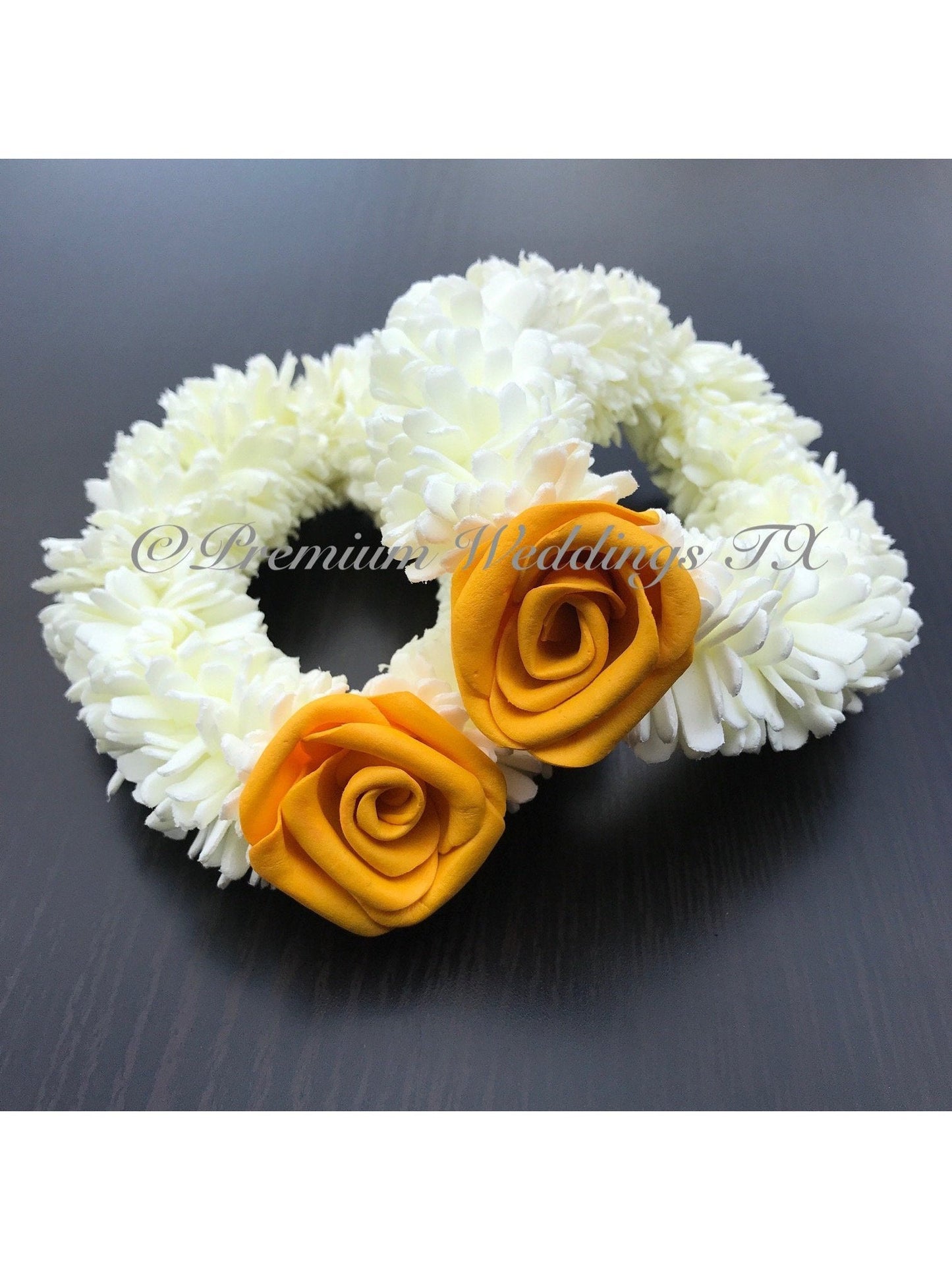 Yellow Rose Gajra Bangles - Premium Weddings TX