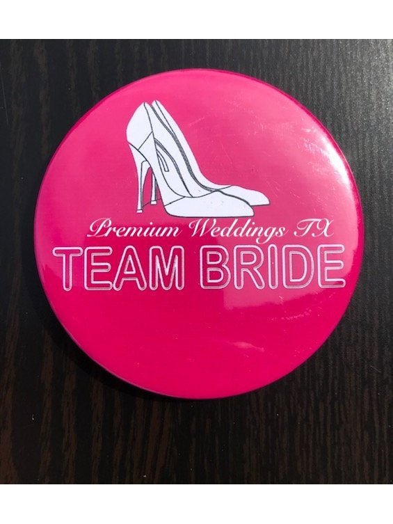 Team Bride Badges - 1Ct