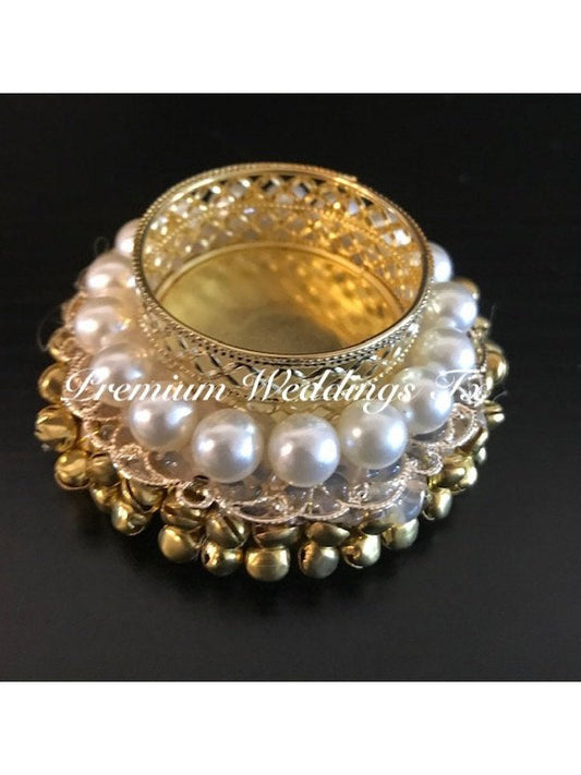 Pearl Tea Light Candle Holders - Premium Weddings TX