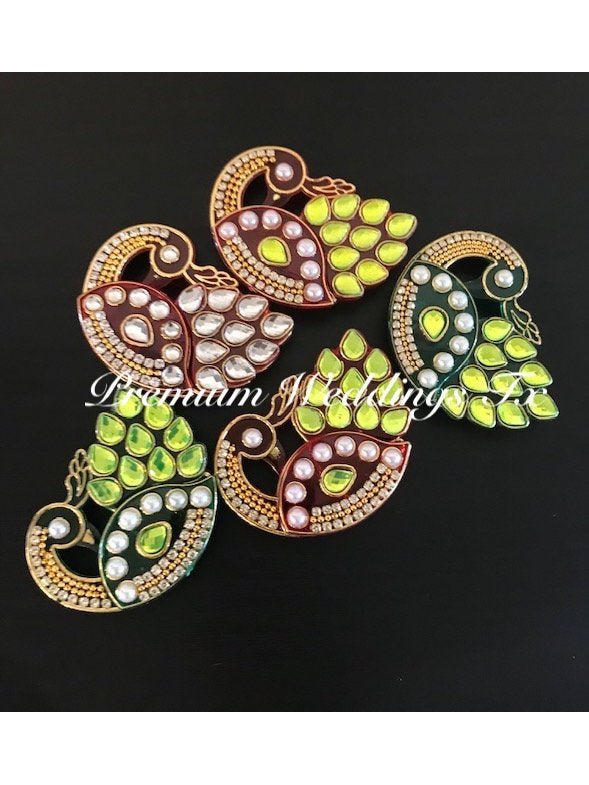 Decorative Haldi Kumkum Holders - Premium Weddings TX