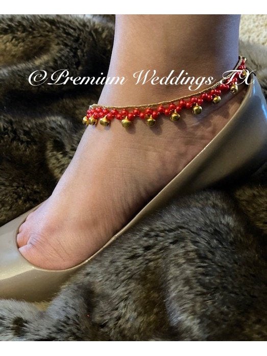 Handmade Beaded Anklet