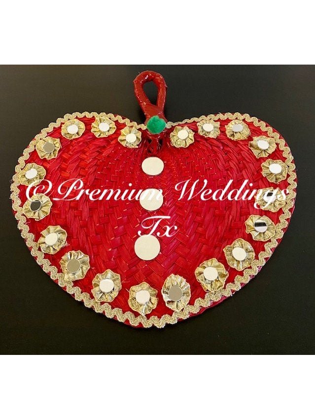 Red Decorative Hand Fans
